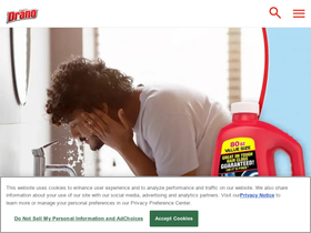 'drano.com' screenshot