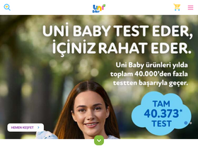 'unibaby.com.tr' screenshot
