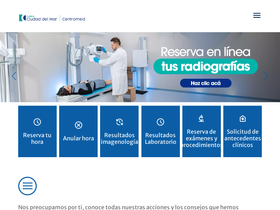 'centromed.cl' screenshot
