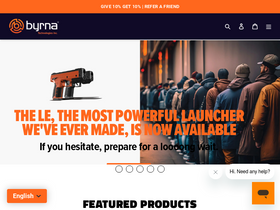 'byrna.com' screenshot