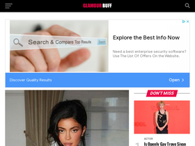 'glamourbuff.com' screenshot
