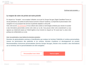 'lacoteimmo.com' screenshot