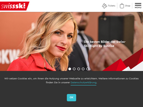 'swiss-ski.ch' screenshot