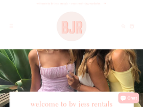 byjessrentals.com homepage screenshot