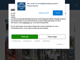 'presse-fotos.dk' screenshot