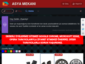 'asyamekani.com' screenshot