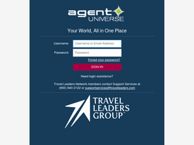 'agentuniverse.com' screenshot