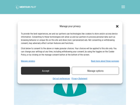 'mentourpilot.com' screenshot