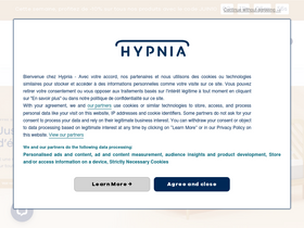 'hypnia.fr' screenshot