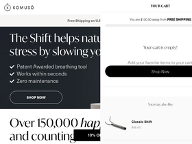 'komusodesign.com' screenshot