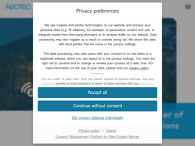 'aeotec.com' screenshot