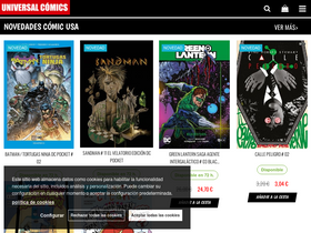 'universal-comics.com' screenshot