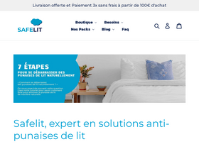safelit.fr homepage screenshot