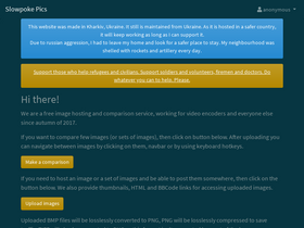 'slow.pics' screenshot