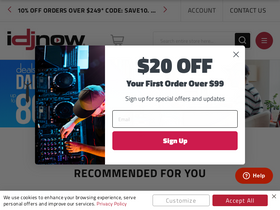 'idjnow.com' screenshot