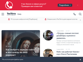 'texterra.ru' screenshot