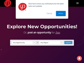 'youthop.com' screenshot