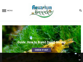 'aquariumbreeder.com' screenshot