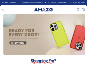 amazg.in homepage screenshot