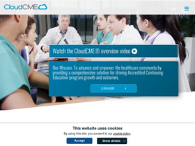 'uams.cloud-cme.com' screenshot