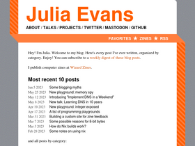 'dns-lookup.jvns.ca' screenshot