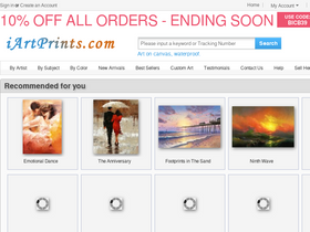 'iartprints.com' screenshot