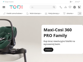 'tomi.pl' screenshot