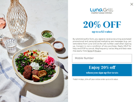 'lunagrill.com' screenshot