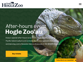 'hoglezoo.org' screenshot