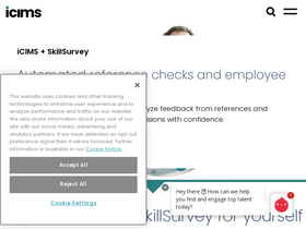 'skillsurvey.com' screenshot