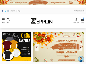 Zepplingiyim homepage screenshot