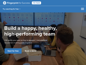 'fingerprintforsuccess.com' screenshot