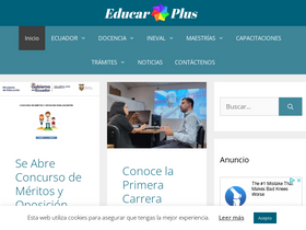 'educarplus.com' screenshot