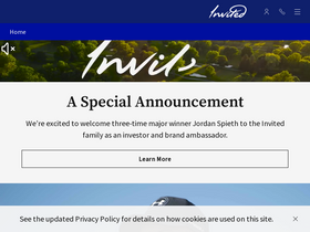 'invitedclubs.com' screenshot