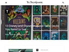'pagangrimoire.com' screenshot