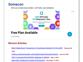 'somacon.com' screenshot