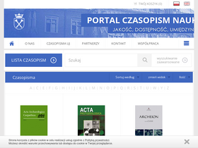 'ejournals.eu' screenshot