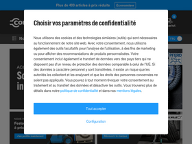 'contorion.fr' screenshot