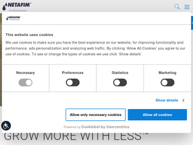 'netafim.com' screenshot