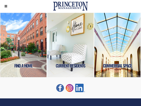 'princetonmanagement.com' screenshot