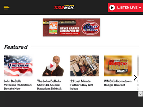 'wmgk.com' screenshot