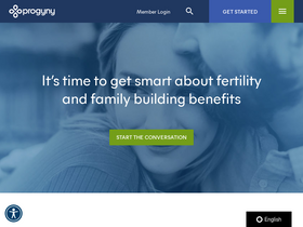 'progyny.com' screenshot