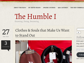 'thehumblei.com' screenshot