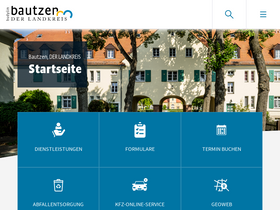 'landkreis-bautzen.de' screenshot