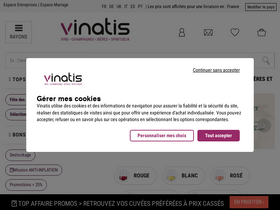 'vinatis.com' screenshot