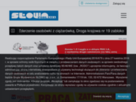 'slowopodlasia.pl' screenshot