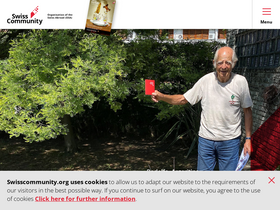 'swisscommunity.org' screenshot