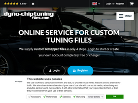 'dyno-chiptuningfiles.com' screenshot