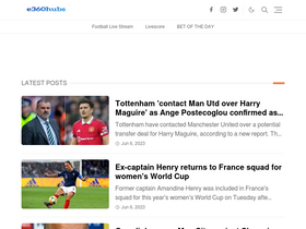 'e360hubs.com' screenshot