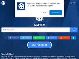 'myflixertv.to' screenshot
